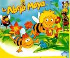 Μάγια η Μέλισσα και ο φίλος Willi της υπό το βλέμμα του Flip και άλλους χαρακτήρες